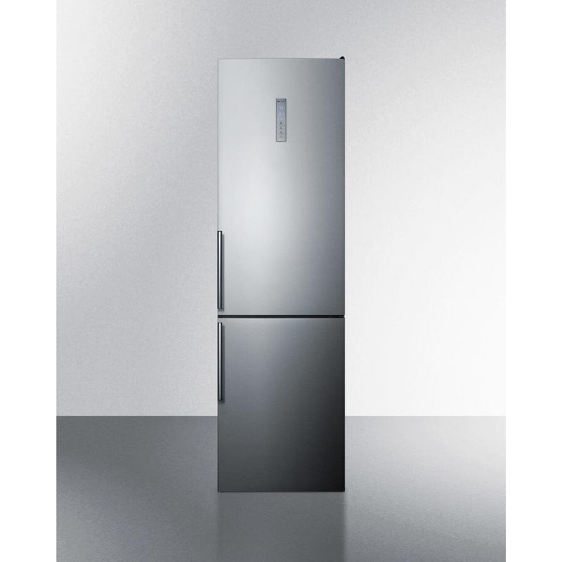 Summit FFBF192SSBI 24″ Wide Built-In Bottom Freezer Refrigerator