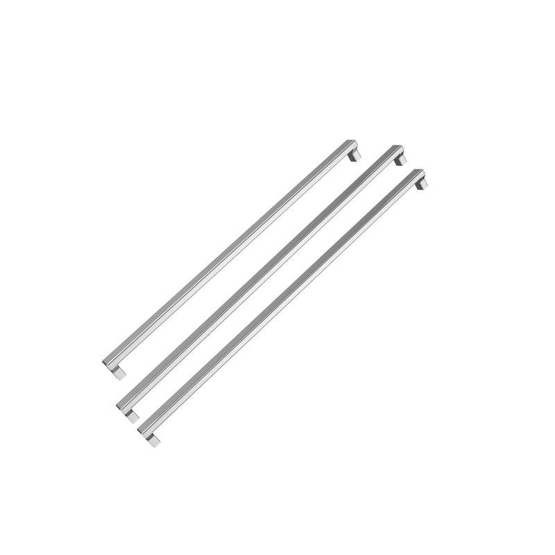 Bertazzoni HK36PROFDBXV Handle Kit For 36 Inch Built-In French Door Refrigerator Stainless Steel