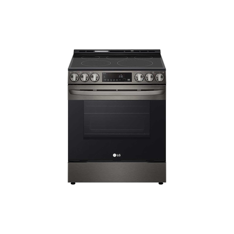 Lg LSEL6333D 6.3 Cu Ft. Smart Wi-Fi Enabled Fan Convection Electric Slide-In Range With Air Fry & Easyclean
