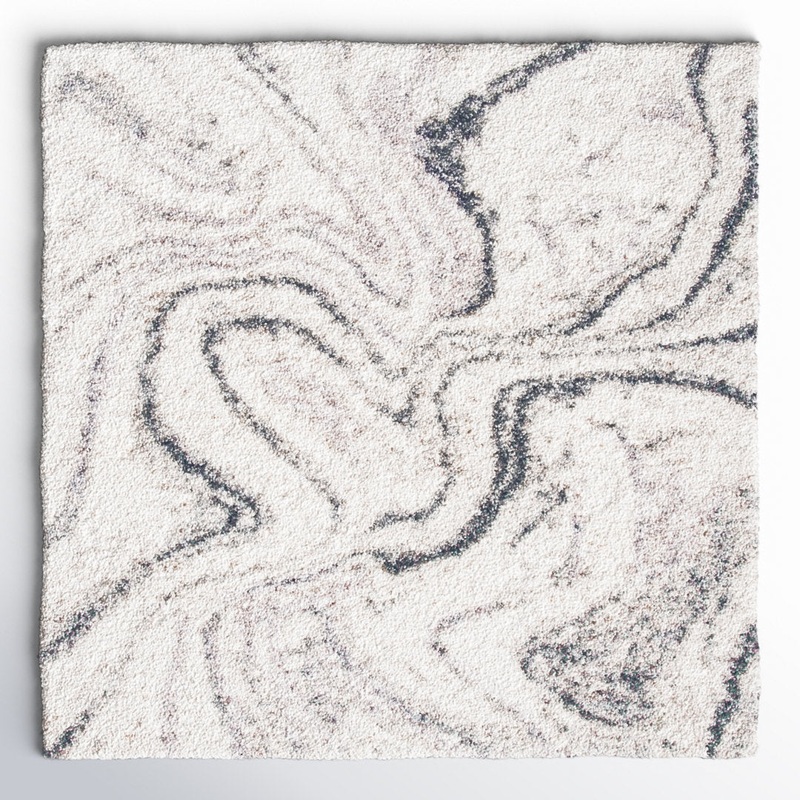 Speight Abstract Ivory/Gray Area Rug Willa Arlo Interiors Rug Size: Square 5’3″