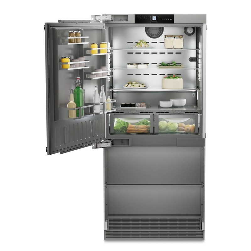 Liebherr HCB2091G Combined Refrigerator-Freezer With Biofresh And Nofrost For Integrated Use