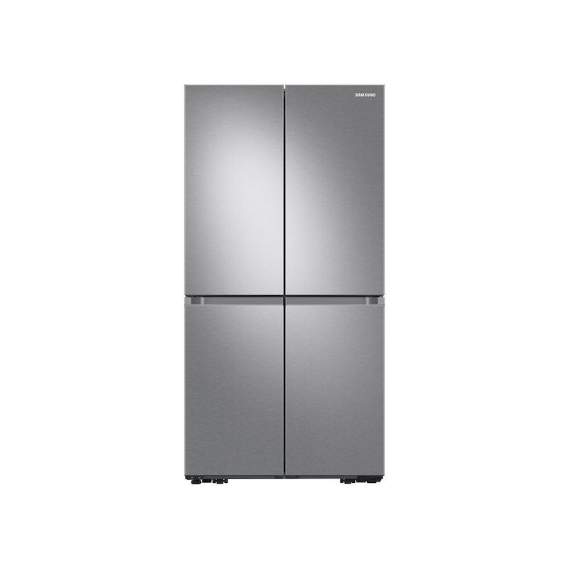 23 cu. ft. Smart Counter Depth 4-Door Flex refrigerator with AutoFill Water Pitcher and Dual Ice Maker in Stainless Steel