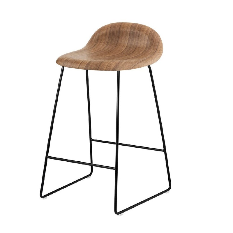 3D Counter Stool  Sledge Base