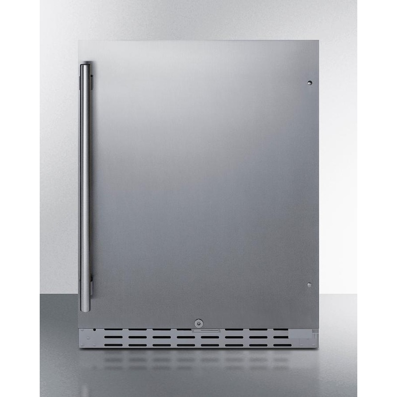 Summit AL55OSCSS 24″ Built-in Outdoor Refrigerator, ADA Compliant