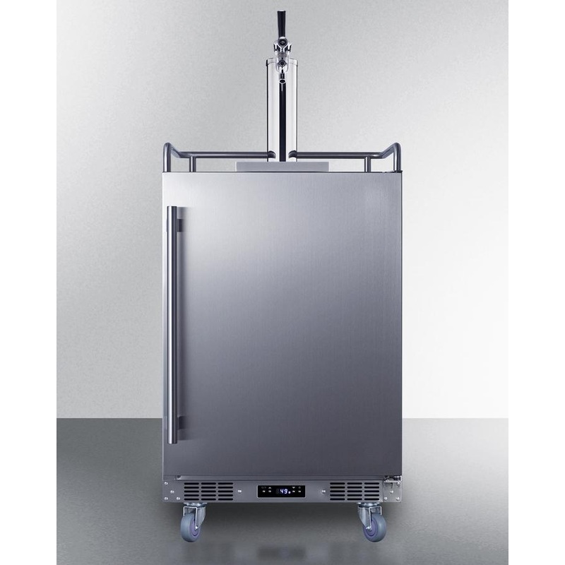 Summit BC74OSCOM 24″ Wide Built-in Outdoor Commercial Beer Kegerator