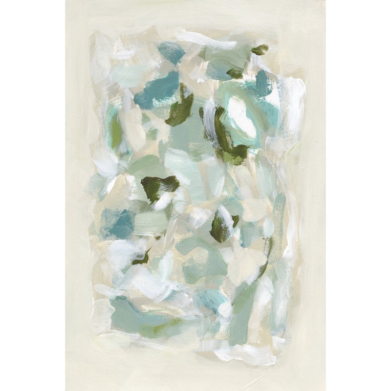 Tinted Abstract V by Christina Long – Wrapped Canvas Painting Orren Ellis Size: 48″ H x 32″ W