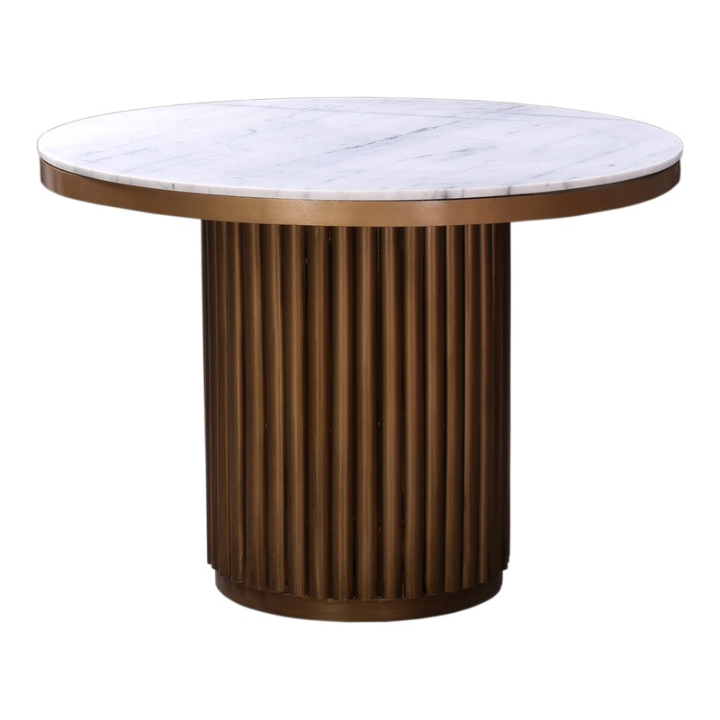 Elegant Column & Marble Dining Set