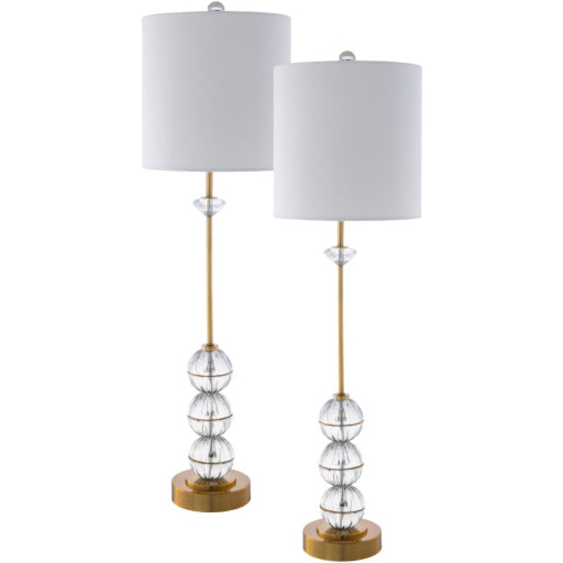Glistening Elegance Buffet Lamp