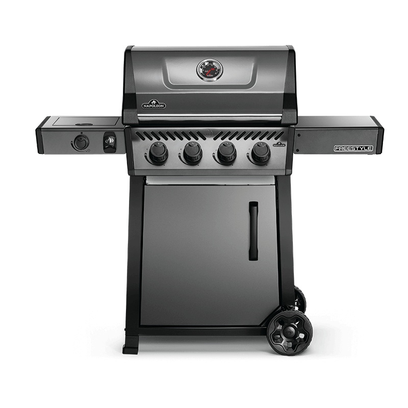 Napoleon Bbq F425DSBPGTECP Freestyle 425 Sb With Range Side Burner , Graphite Grey , Propane
