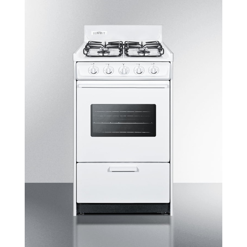 Summit WTM1107SW 20″ Wide Gas Range