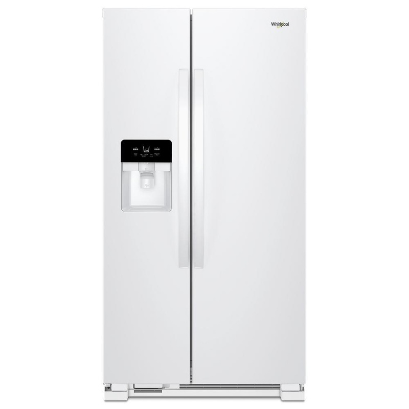 Whirlpool WRS325SDHW 36-inch Wide Side-by-Side Refrigerator – 25 cu. ft.