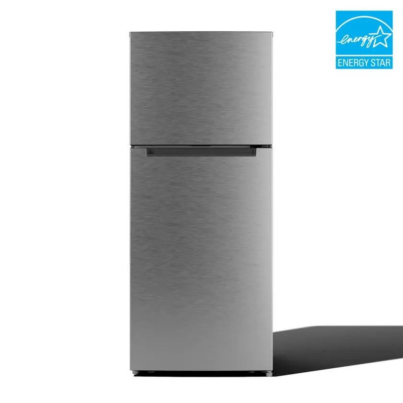Element Appliance ENR18TFGCS Element 17.6 Cu. Ft. Top Freezer Refrigerator – Stainless Look
