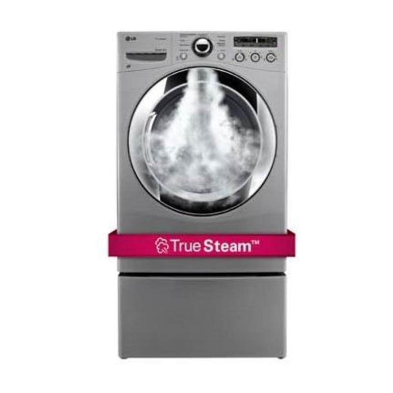 Lg DLEX3250V 7.3 cu. ft. Ultra Large Capacity SteamDryer with Sensor Dry