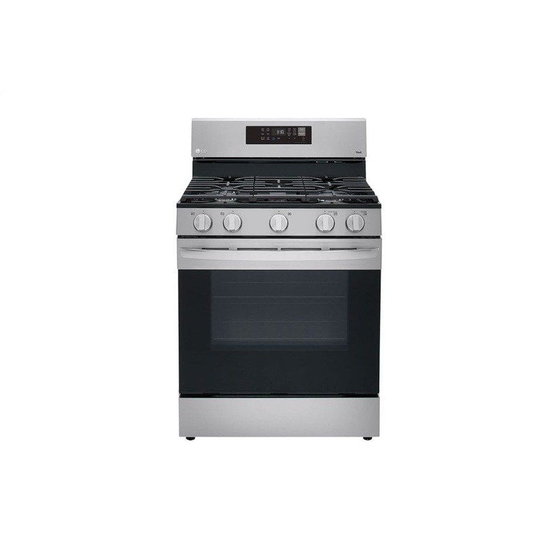 Lg LRGL5823S 5.8 Cu Ft. Smart Wi-Fi Enabled Fan Convection Gas Range With Air Fry & Easyclean