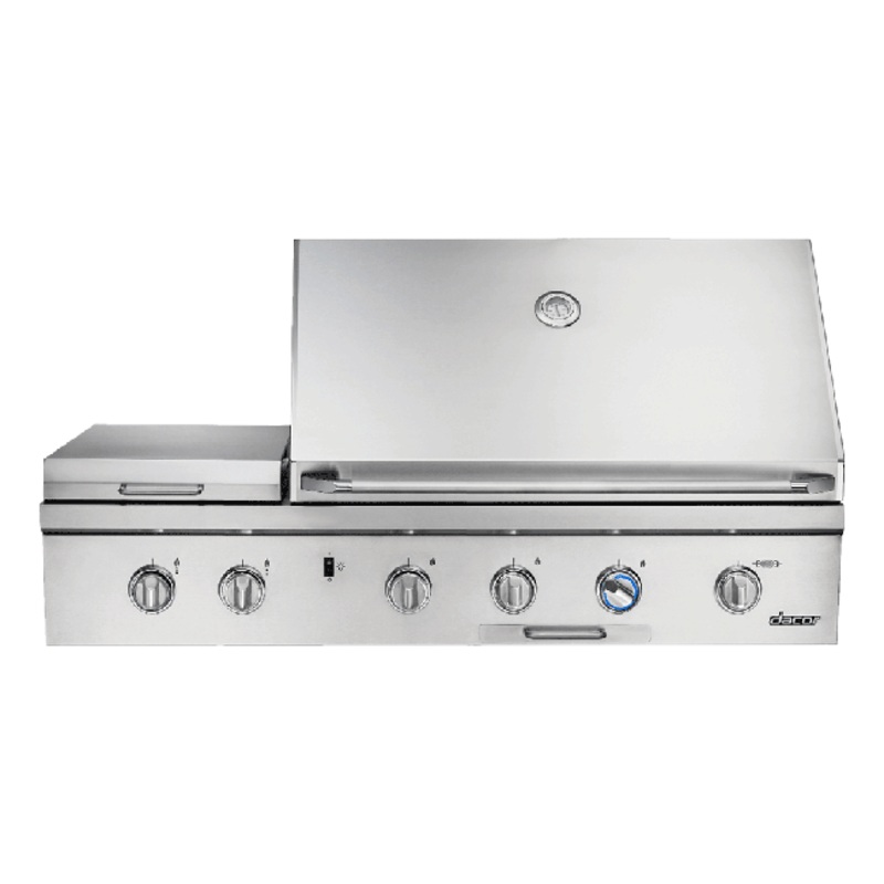 52″ Outdoor Grill with Infrared Sear Burner, Stainless Steel, Natural Gas