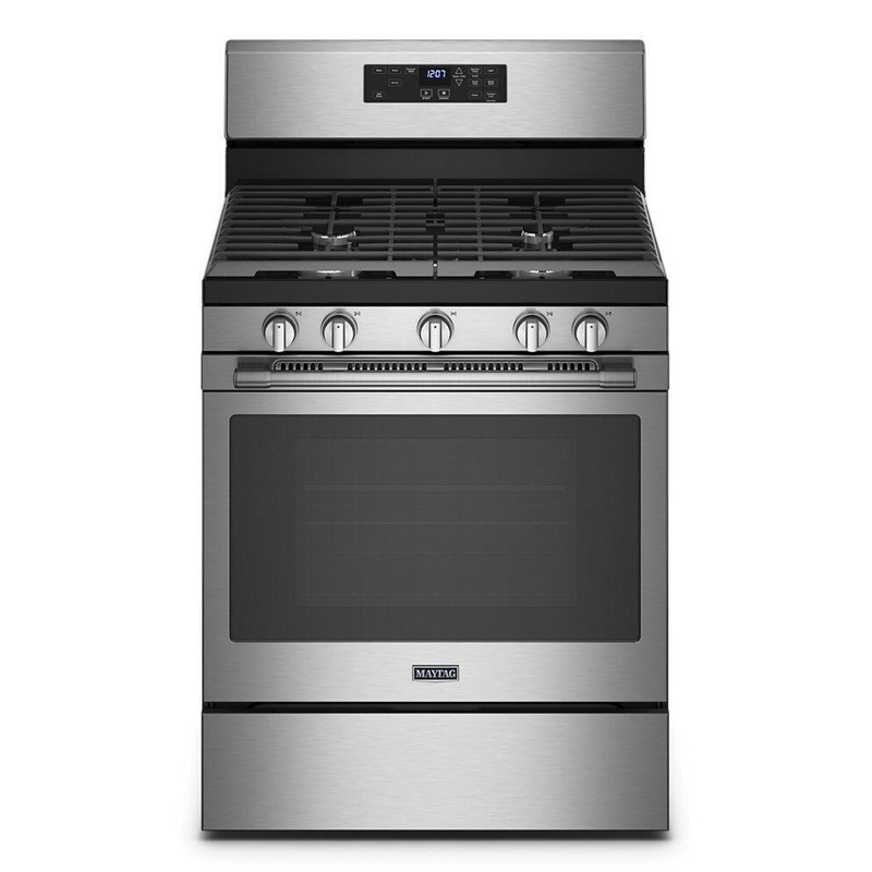 Maytag MGR7700LZ Gas Range With Air Fryer And Basket – 5.0 Cu. Ft.
