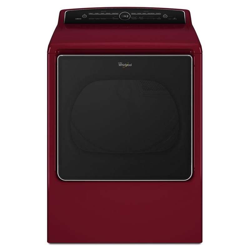 Whirlpool WED8500DR 8.8 Cu. Ft. Front Load HE Electric Steam Dryer with Intuitive Touch Controls with Memory