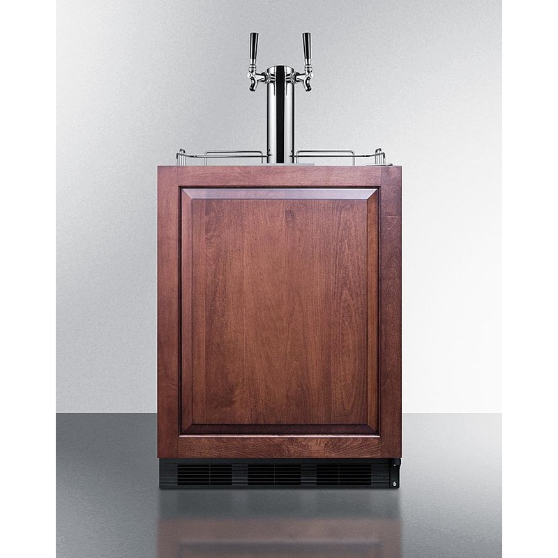 Summit SBC58BLBIADAIF 24″ Wide Built-in Kegerator, ADA Compliant (panel Not Included)