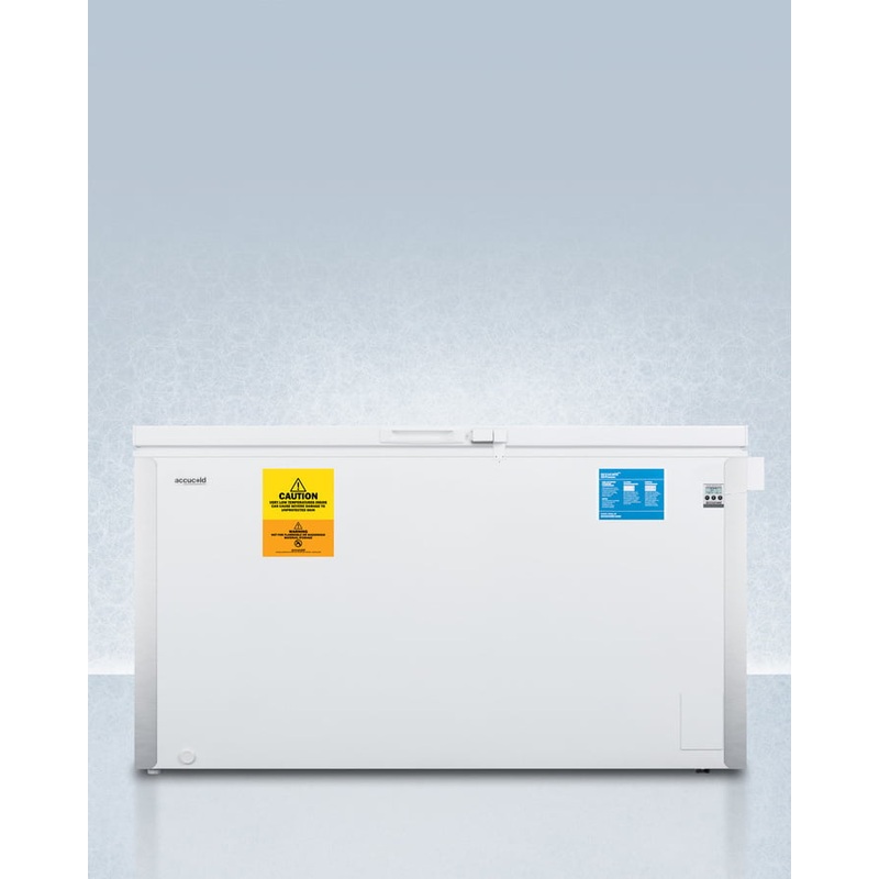 Summit VT125IB Laboratory Chest Freezer Capable Of -30 C (-22 F) Operation With Dual Blue Ice Banks