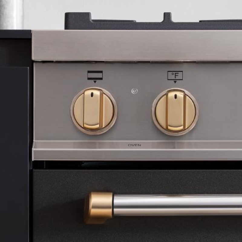 Bertazzoni DSMASIKSG Satin Gold 11 Knobs Induction