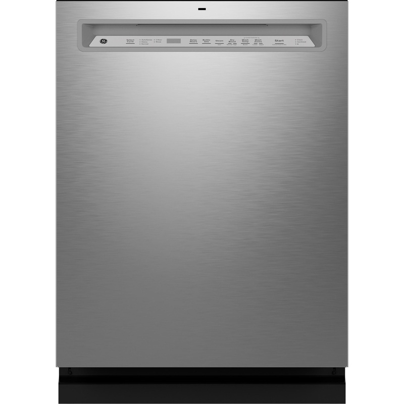 GDF650SYVFS GE ENERGY STAR Front Control with Stainless Steel Interior Dishwasher with Sanitize Cycle