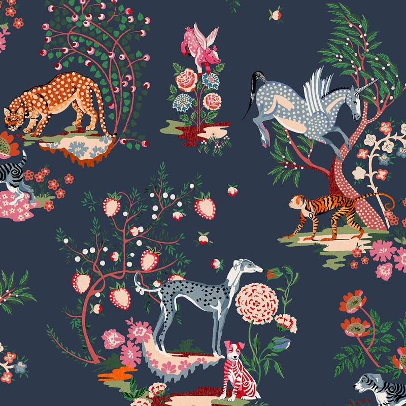 Painted Kingdom Wallpaper