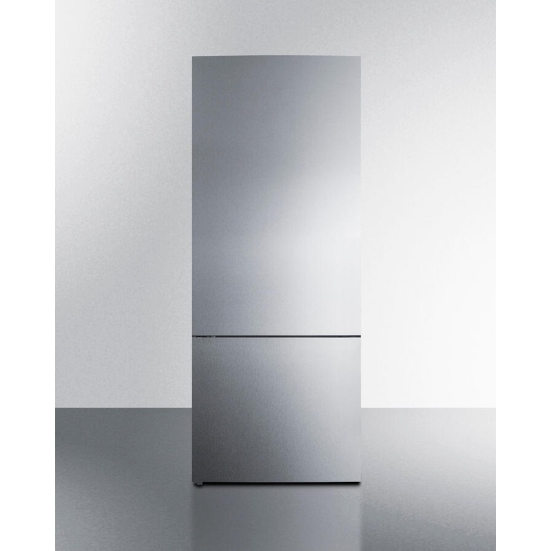 Summit FFBF279SSBILHD 28″ Wide Built-In Bottom Freezer Refrigerator