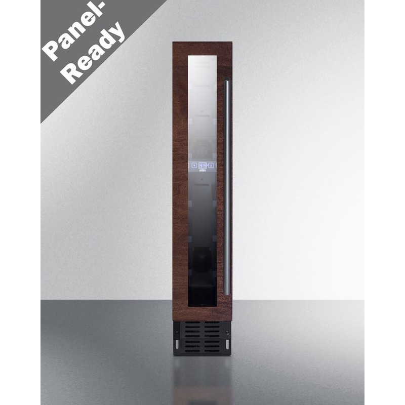 Summit SWC007H34PNRLHD 6″ Wide Built-In Wine Cellar (Panel Not Included)