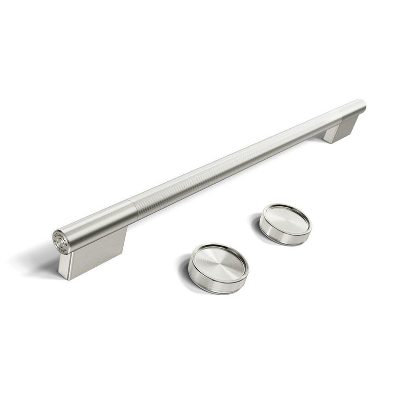 Kitchenaid W11774412 Stainless Steel Handle And Knob Hardware Accessory Kit For Kitchenaid Single Wall Oven