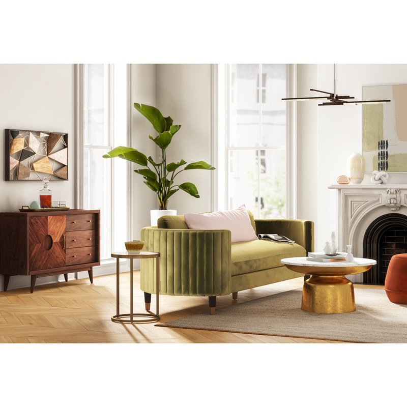 Saskia 2 Piece Wall Decor Set Gild