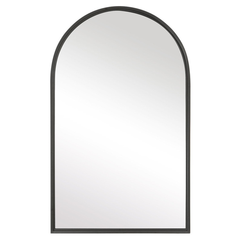 Tracie Bathroom Mirror Joss & Main Finish: Matte Black
