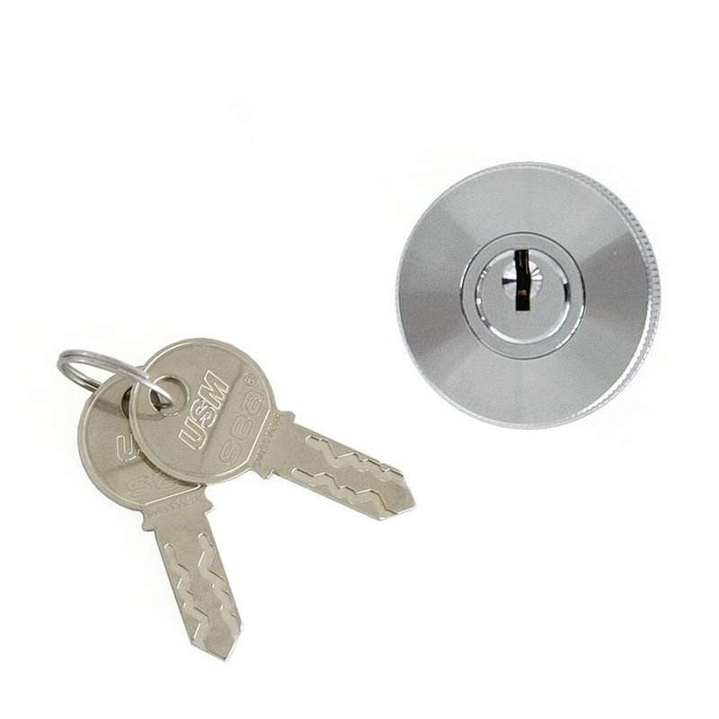 USM Lock For Drop-Down Or Extension Doors, With 2 Keys