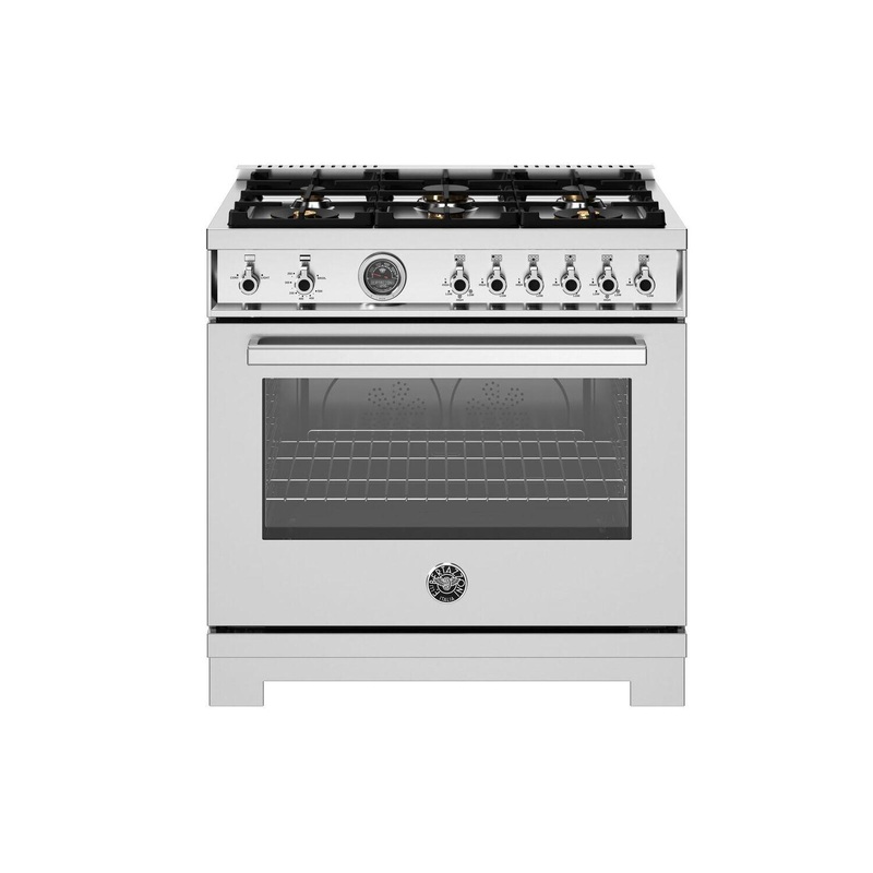 Bertazzoni PRO366BCFGMXTLP 36″ Professional Range All Gas Ss