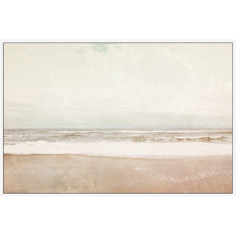 ‘Serenity Beach’ Framed Photographic Print on Canvas Dovecove Size: 40″ H x 60″ W