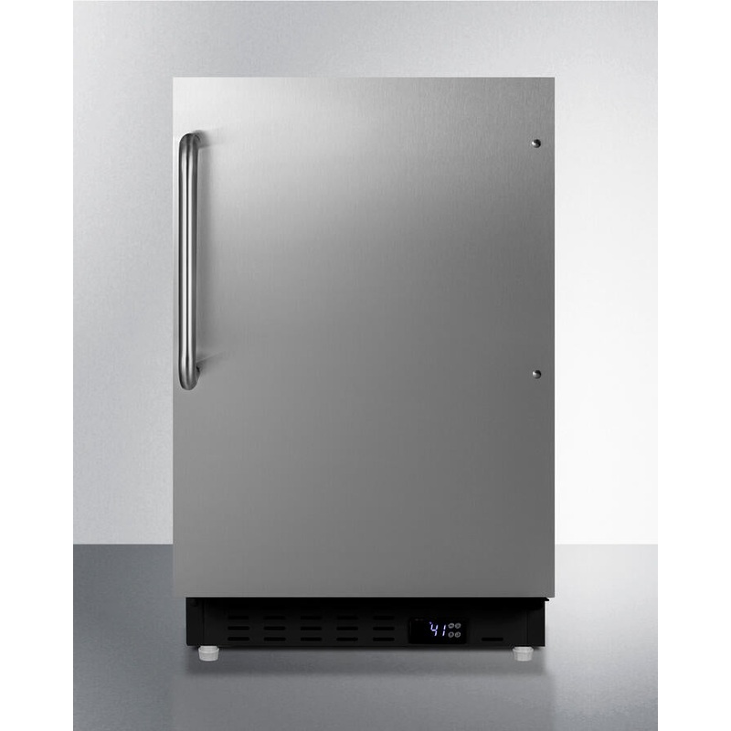 Summit ALR47BCSS 20″ Wide Built-In All-Refrigerator, Ada Compliant