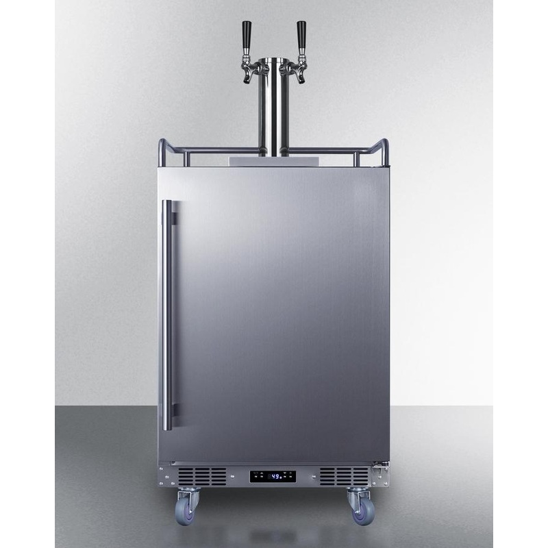 Summit SBC682CFTWIN 24″ Wide Built-in Cold Brew Coffee Kegerator