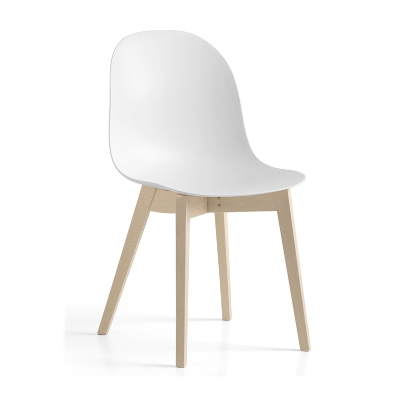 Academy Chair – 4 Leg Solid Wood Base