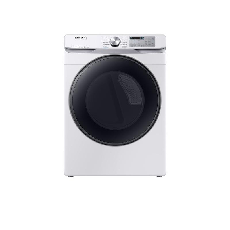 Samsung DVG50R8500W 7.5 cu. ft. Smart Gas Dryer with Steam Sanitize+ in White