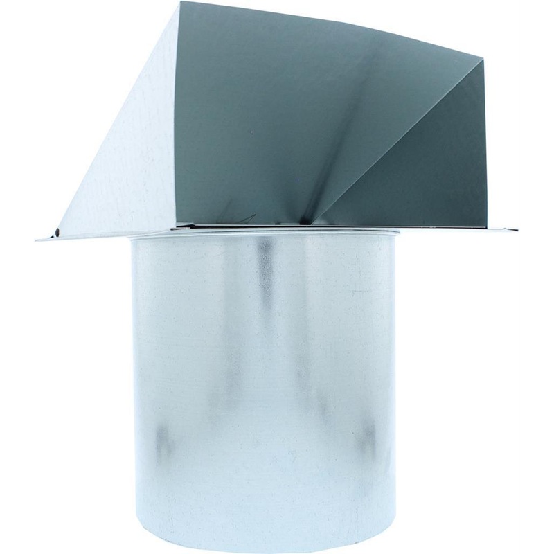 Zephyr AK00045 Wall Cap, Outlet,10In, W/Damper & Screen