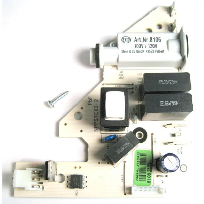Sebo D4 PCB with switch