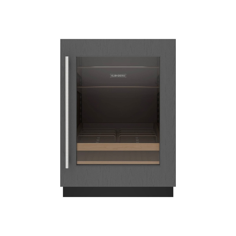 Sub-Zero Certified DEU2450BG/R 24″ Stainless Steel Paneled Beverage Center