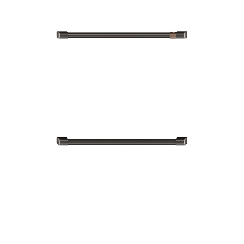 Cafe CXWD0H0PMBT CAF(EBACK) 2 – 30″ Double Wall Oven Handles – Brushed Black