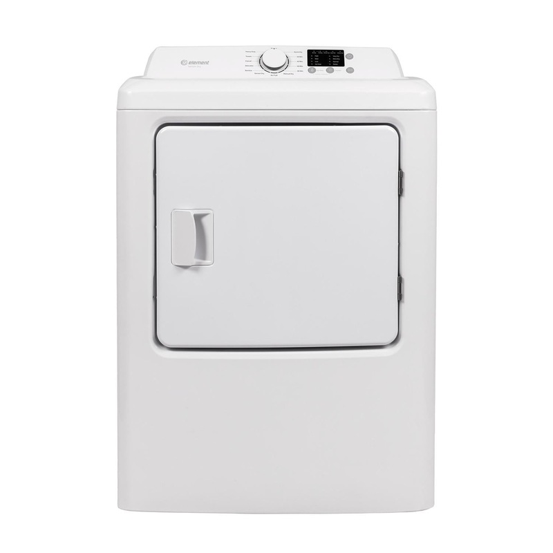 Element Appliance EATDE2767CW Element Electronics 6.7 Cu. Ft. Front Load Electric Dryer – White (Eatde2767Cw)