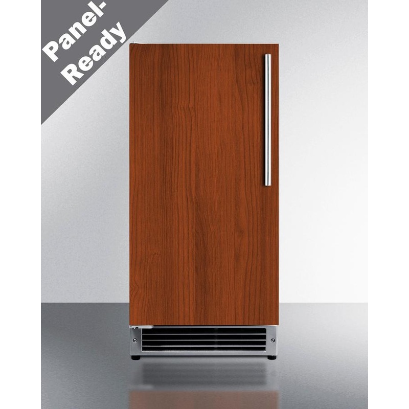 Summit BIM26H32IFLHD 15″ Wide 25 Lb. Drain-free Icemaker, ADA Compliant (panel Not Included)