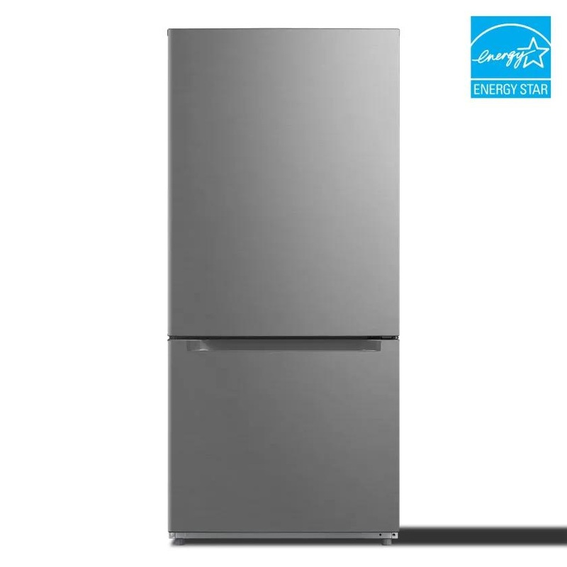 Element Appliance ERBM19CBS Element 18.7 Cu. Ft. Bottom Freezer Refrigerator – Stainless Steel
