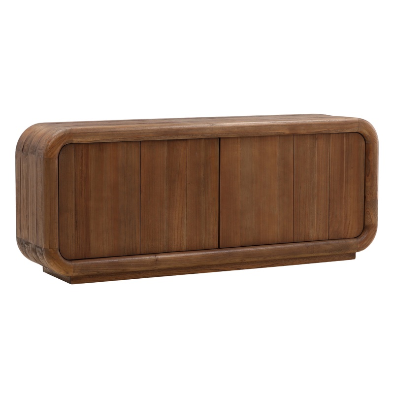 Rustic Charm Brownside Board – A Versatile Storage Solution