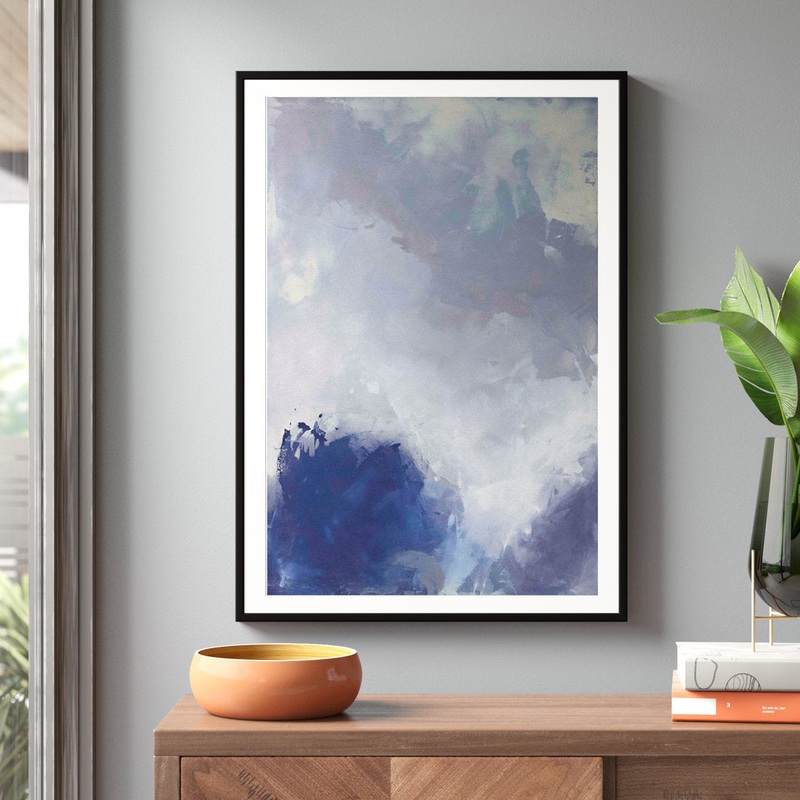 Sugar Plum Dust I by Julia Contacessi – Picture Frame Painting Wade Logan Frame Color: Natural Size: 20″H x 30″W