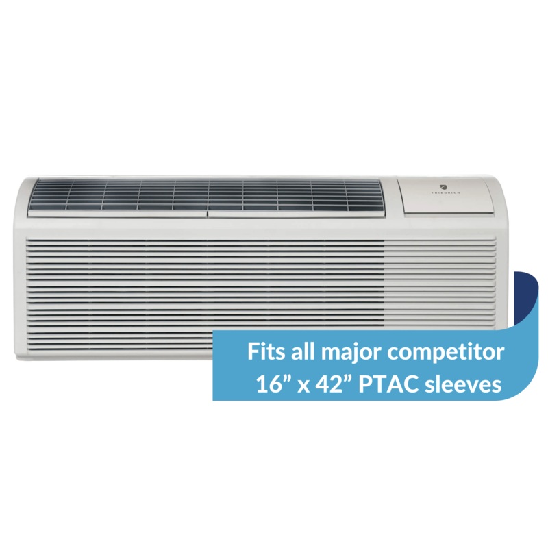 Friedrich PDE07K3SGR3 Friedrich Zoneaire Premier 7,400 Btu 230V Packaged Terminal Air Conditioner With Electric Heat