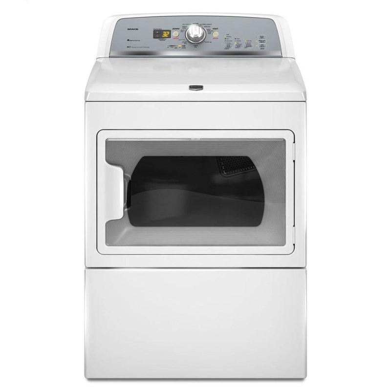 Maytag MEDX700XW Bravos X High-Efficiency Electric Dryer