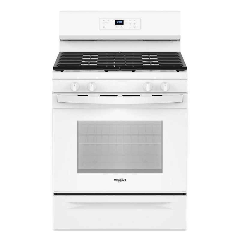 Whirlpool WFGS3530RW 30-inch Self Clean Gas Range with No Preheat Mode